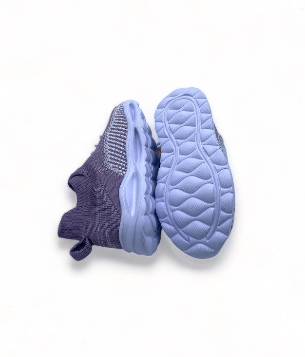 Basket éclairante en textile type chaussette rigide violette la Reine des Neiges pour Enfant