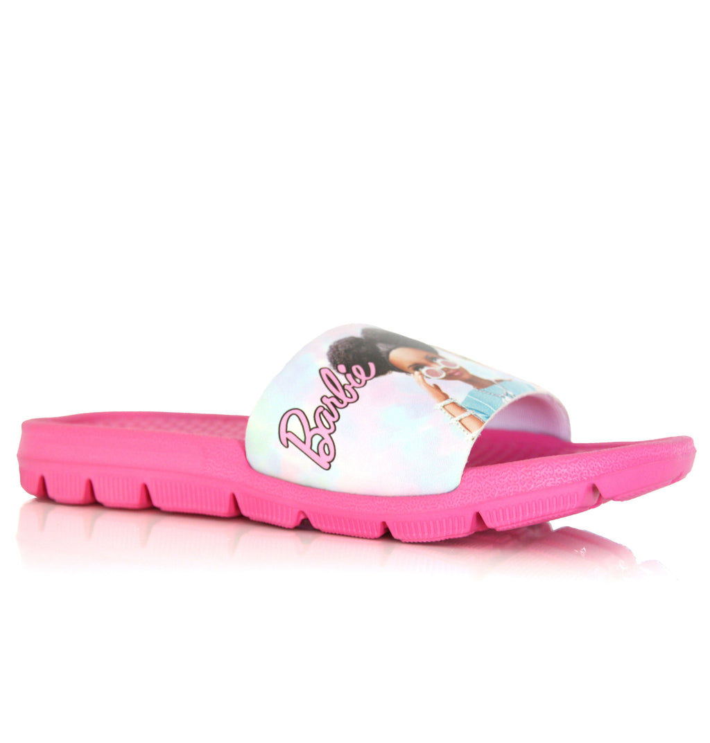 Claquettes Barbie Roses Enfant Piscine Été 25 au 34