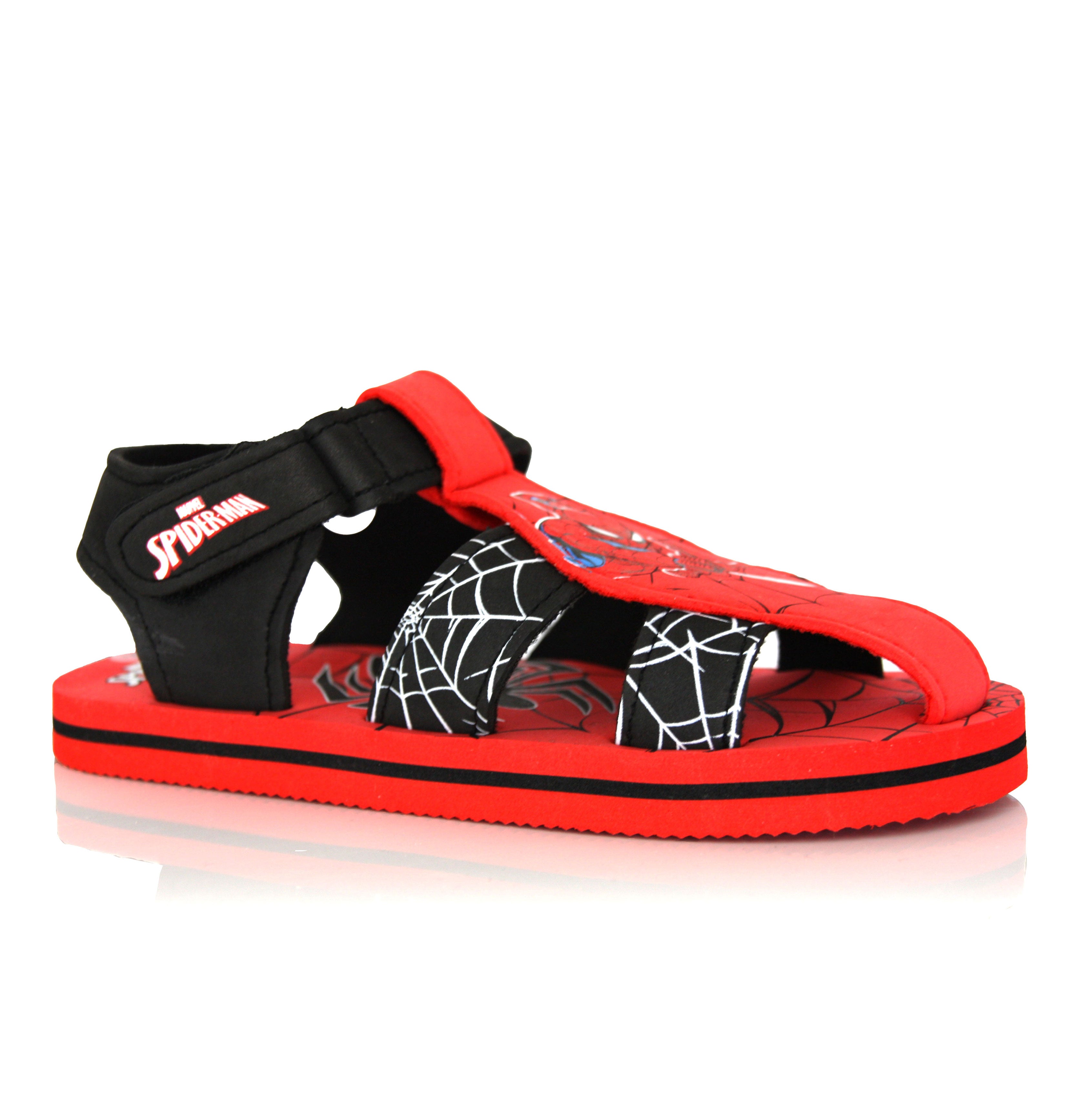 Sandales Spider-Man Rouges et Noires Garçon 25 au 33 Image secondaire du produit
