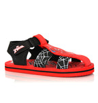 Sandales Spider-Man Rouges et Noires Garçon 25 au 33