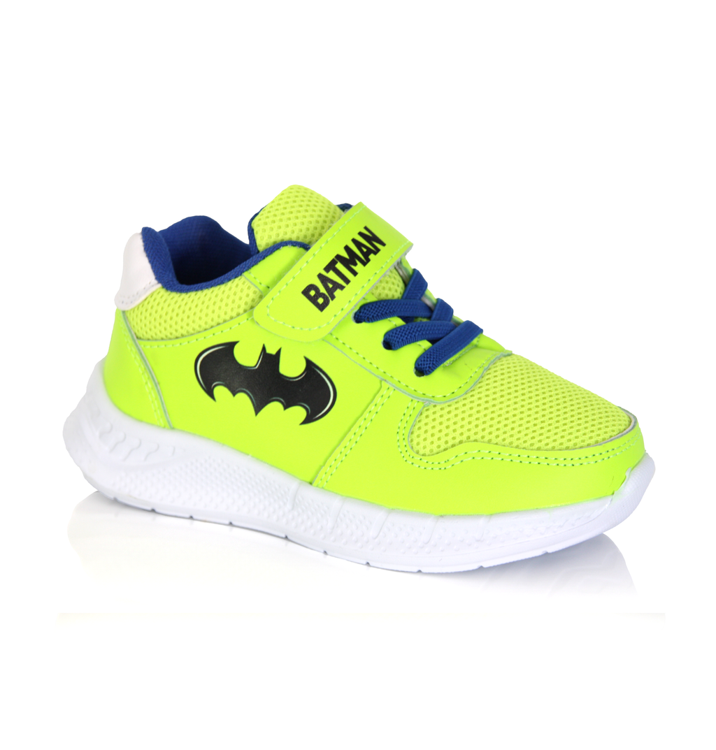 Baskets Enfant Batman jaune fluo