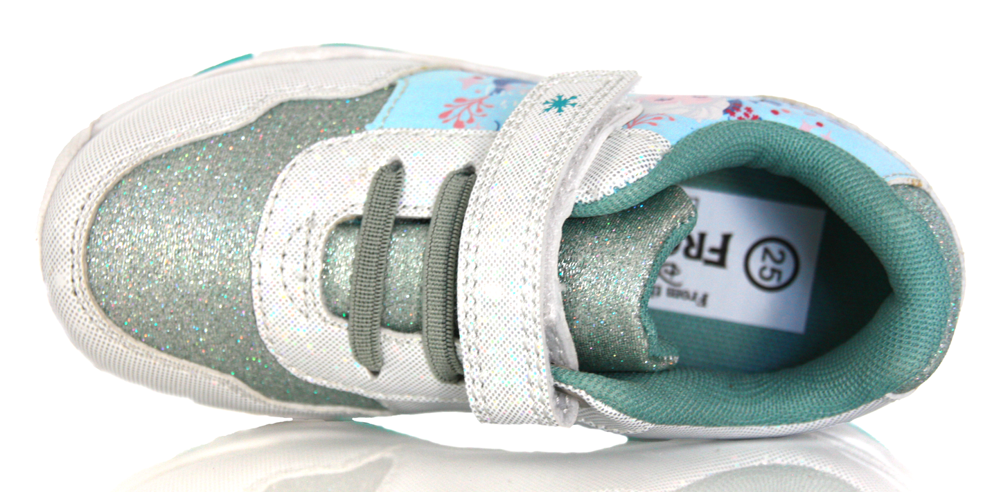 Baskets Fille Frozen Elsa Disney Turquoise