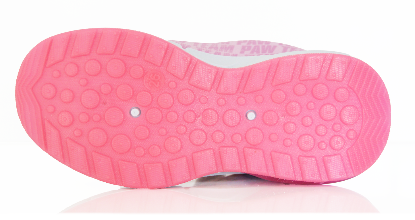 Baskets Fille Pat’ Patrouille Rose Skye & Everest