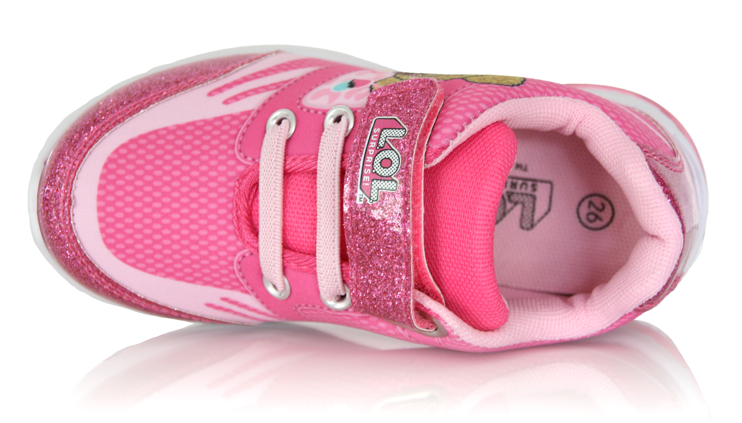 Baskets Enfant LOL Surprise Roses Paillettes & Confort