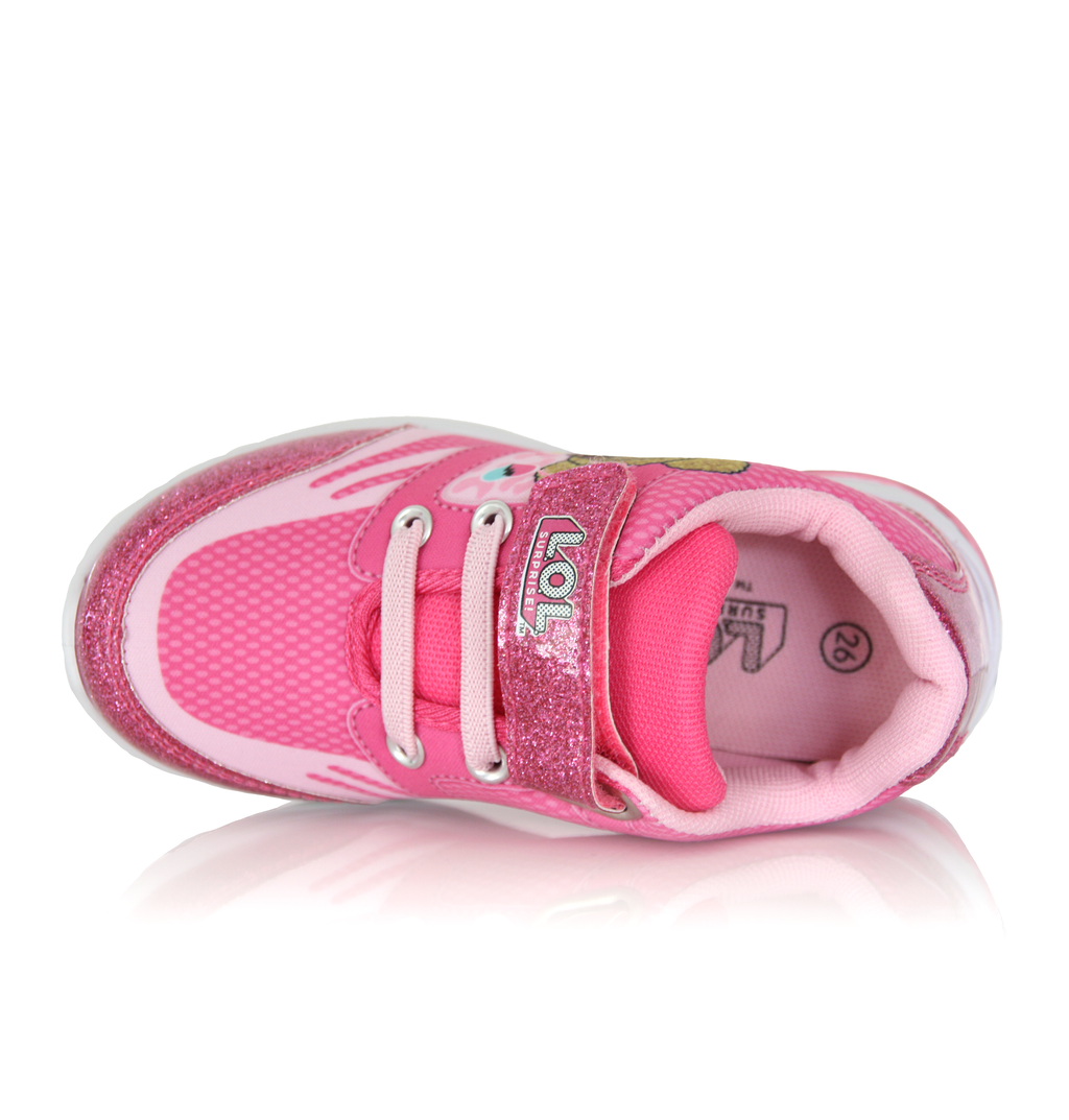 Baskets Enfant LOL Surprise Roses Paillettes & Confort